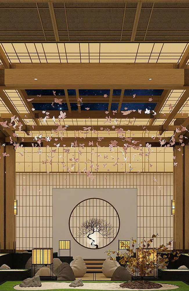北京南宫温泉酒店 | 新中式风格融入日韩元素