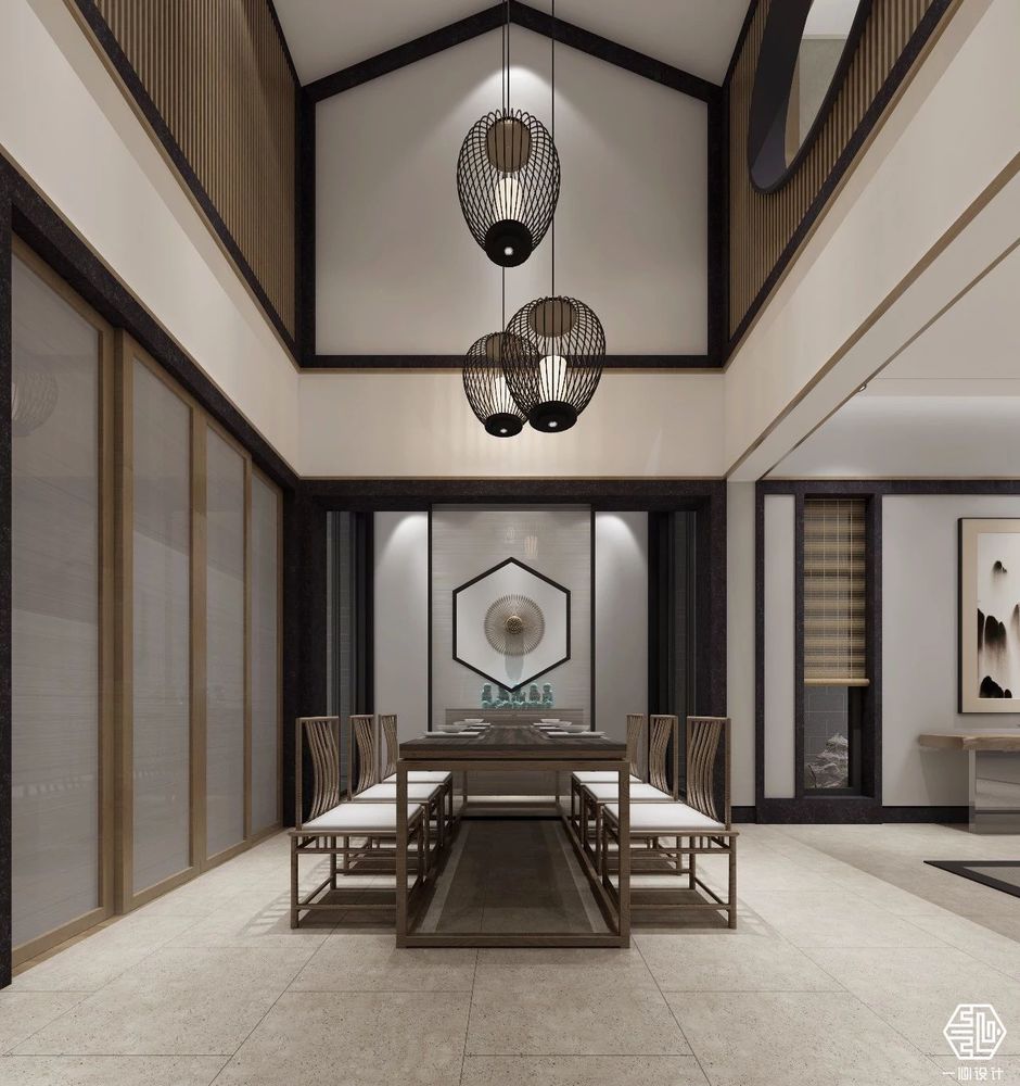 传统与现代共融，中式餐厅设计之美