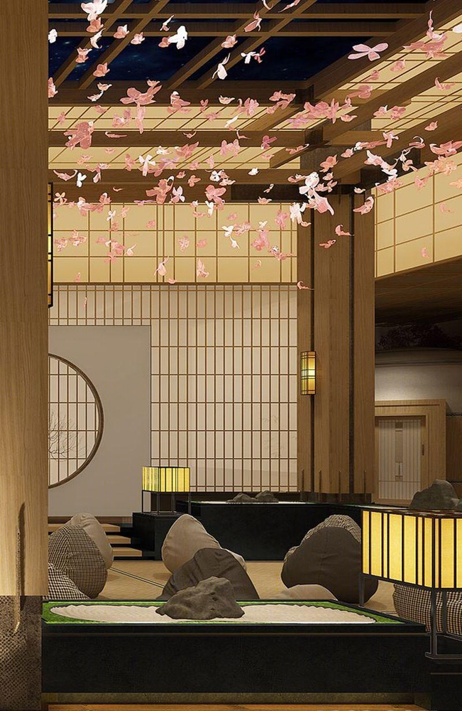 北京南宫温泉酒店 | 新中式风格融入日韩元素