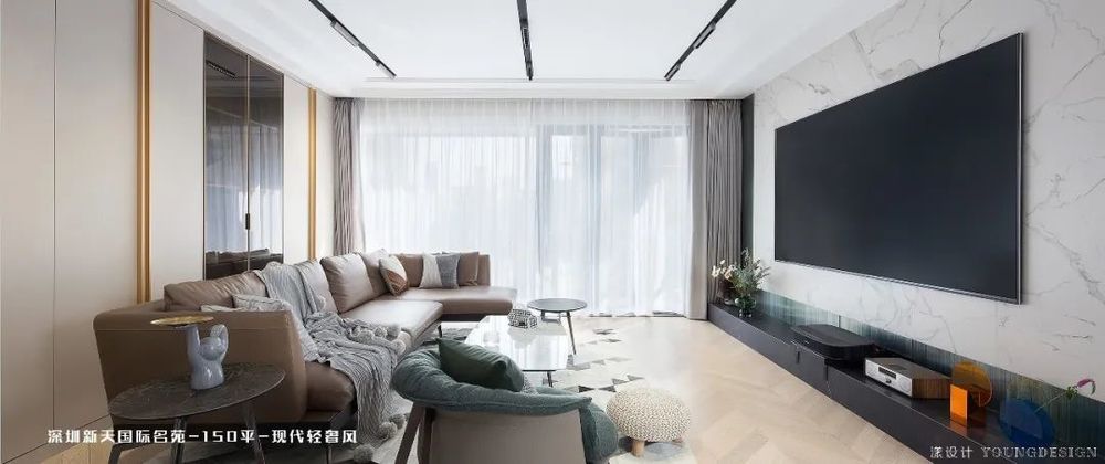 深圳红树西岸轻法式设计，优雅与自由的诗意家园