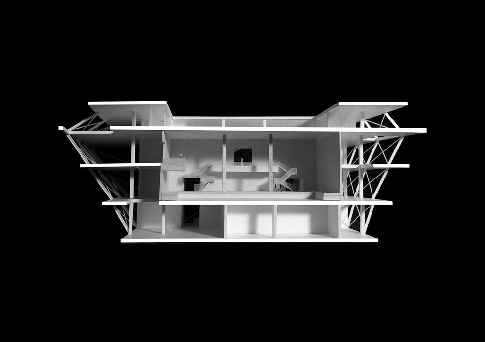 上饶市文化建筑集群 | 雕塑感建筑与市民广场的互动