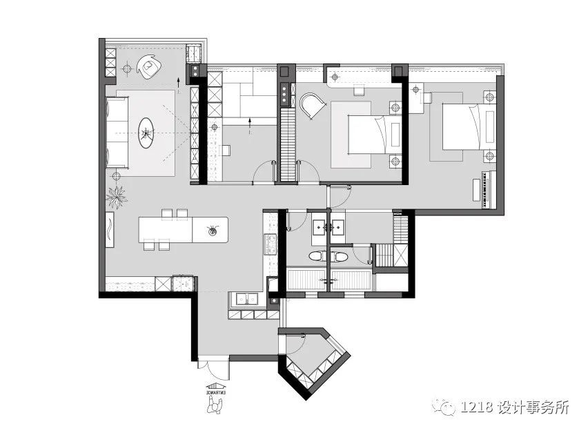 1218 设计 | 150m²原木风二手房改造，温馨舒适！