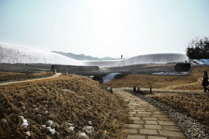 韩国史前文化博物馆——嵌入山体的时空之旅