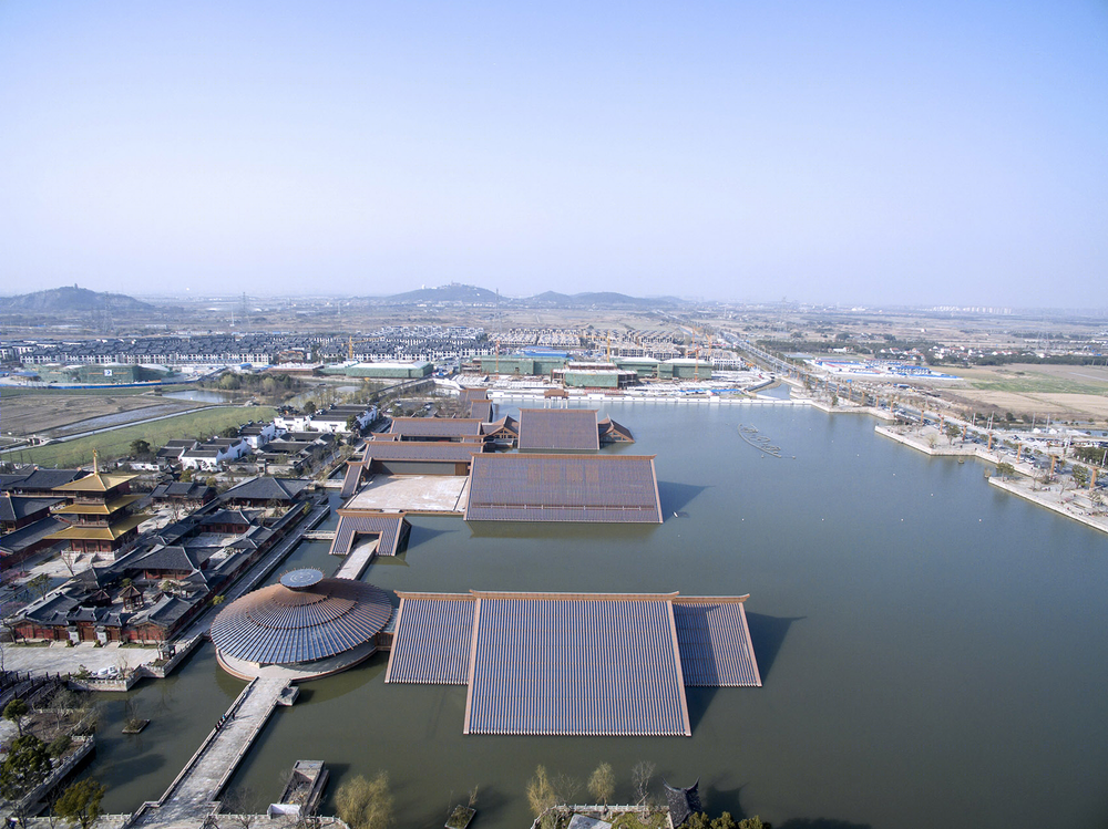 上海广富林文化遗址展示馆——古今交融的水下博物馆