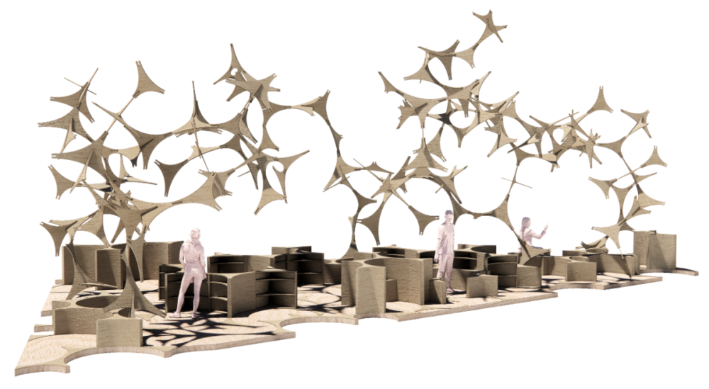 飛鳥集 · SWARM Pavillion | 人工智能创造的鸟群艺术装置