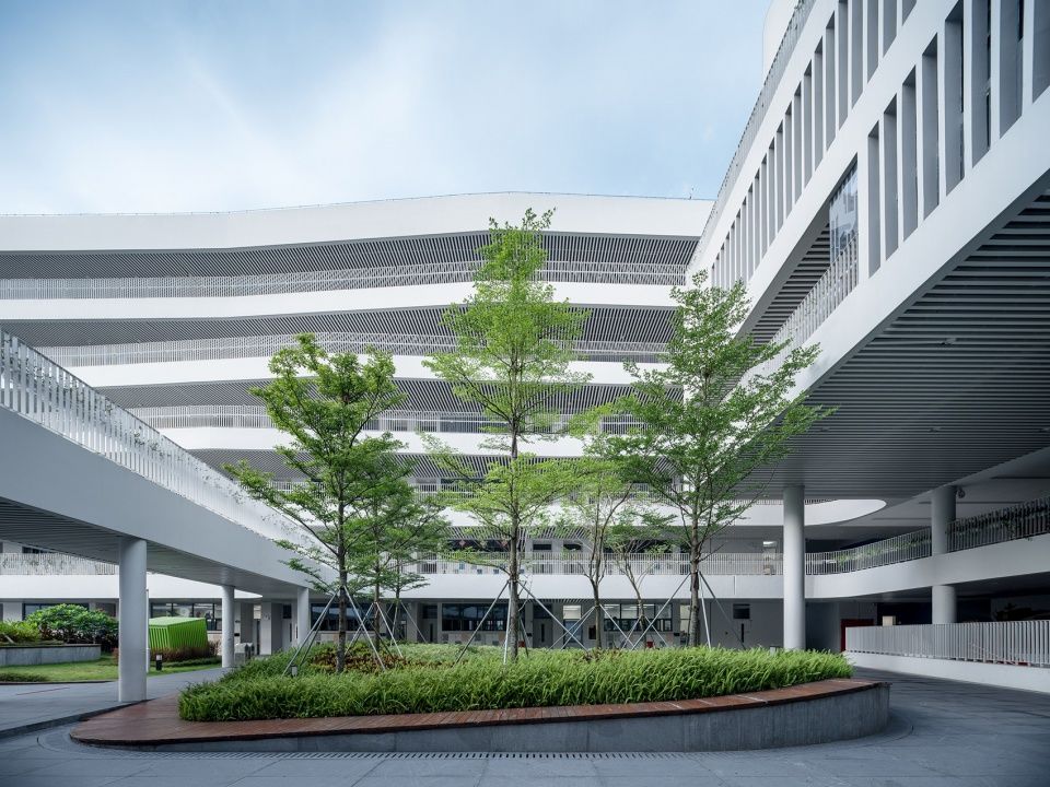 高容高密下的立体校园 | 深圳前海三小设计解读
