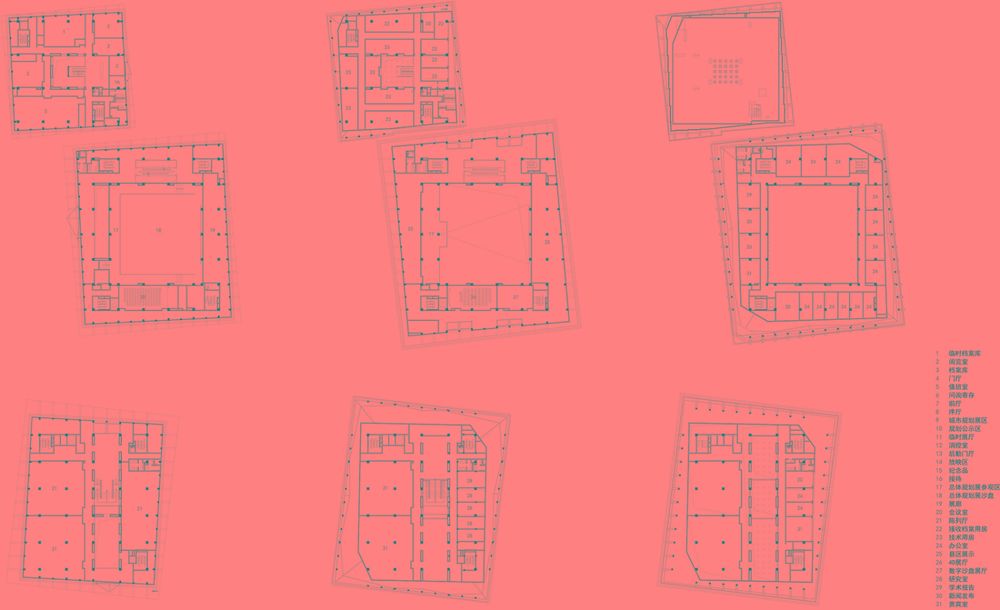 上饶市文化建筑集群 | 雕塑感建筑与市民广场的互动