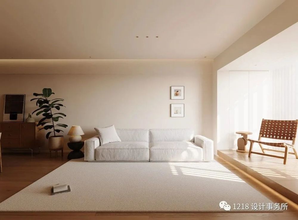 1218 设计 | 150m²原木风二手房改造，温馨舒适！