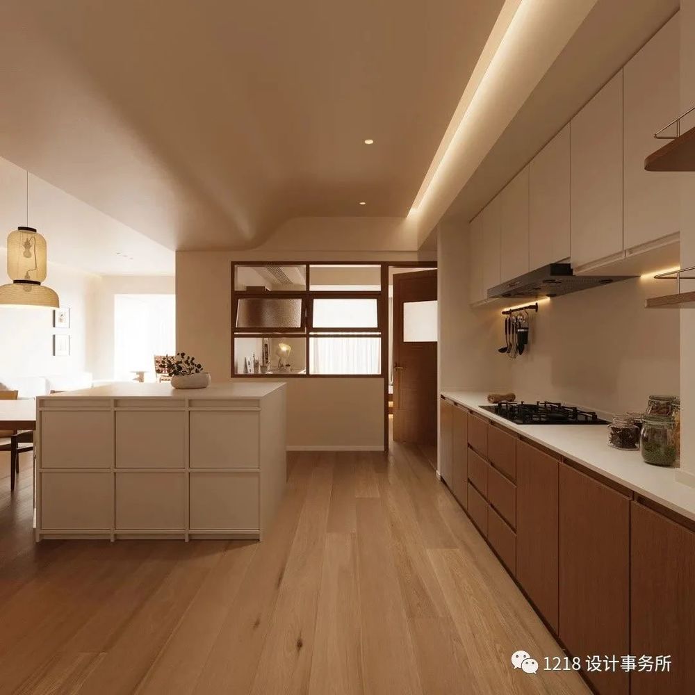 1218 设计 | 150m²原木风二手房改造，温馨舒适！
