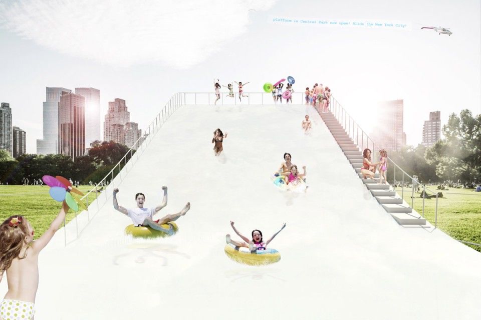 中央公园"plaYform"——旋转屋顶的多功能公共空间