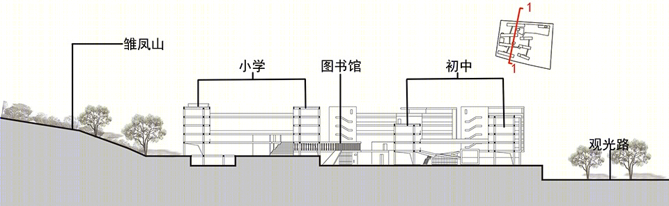 深圳光明新区凤凰学校 | 绿色生态校园，打造多元学习空间