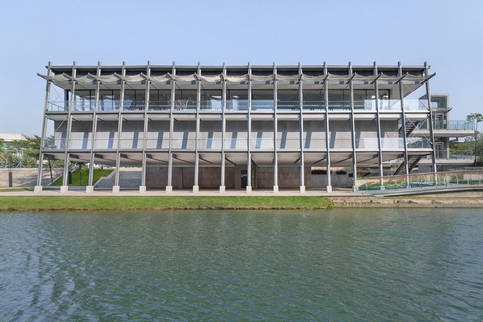 江门蓬江智水展示中心 | 快速建造的水岸展厅