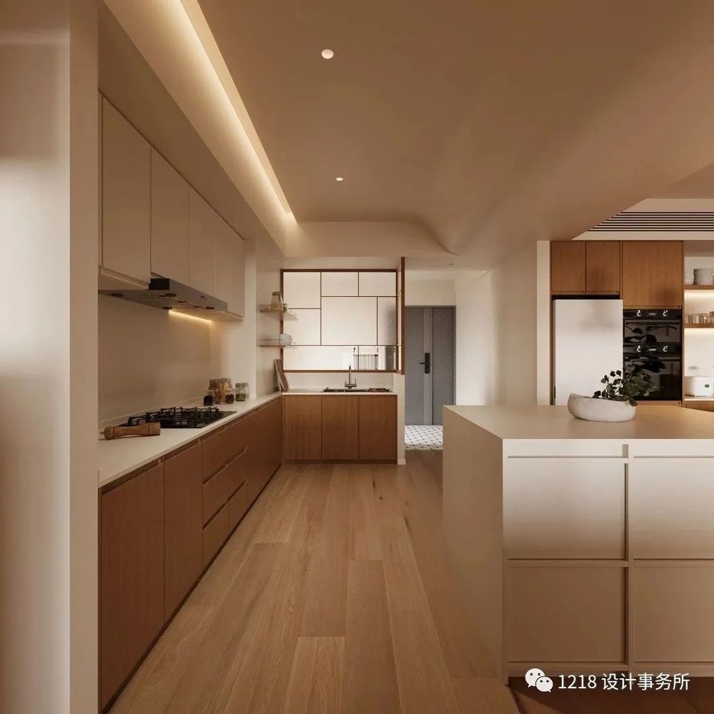 1218 设计 | 150m²原木风二手房改造，温馨舒适！