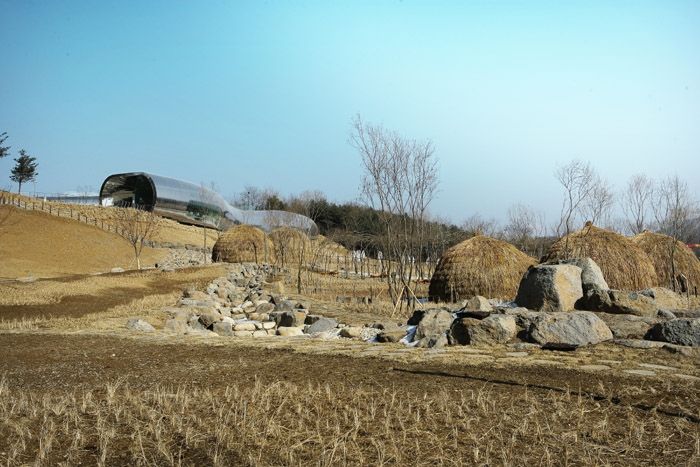 韩国史前文化博物馆——嵌入山体的时空之旅