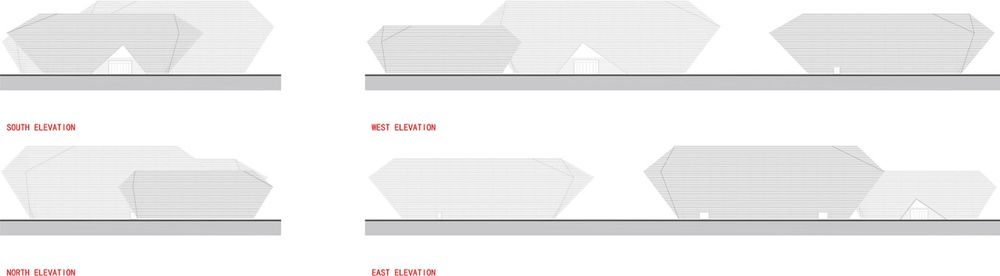 上饶市文化建筑集群 | 雕塑感建筑与市民广场的互动