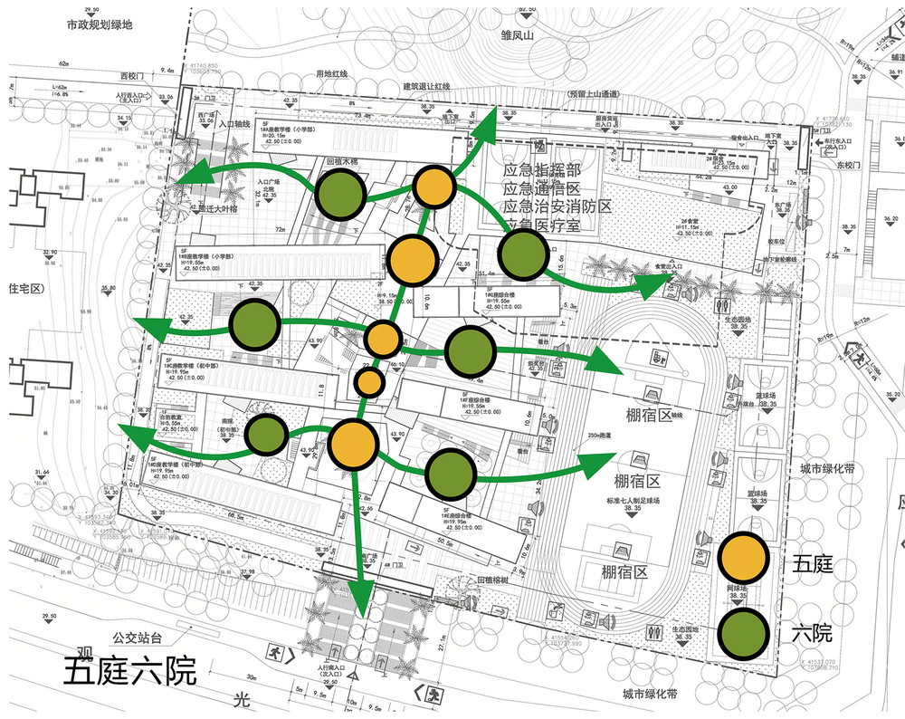 深圳光明新区凤凰学校 | 绿色生态校园，打造多元学习空间
