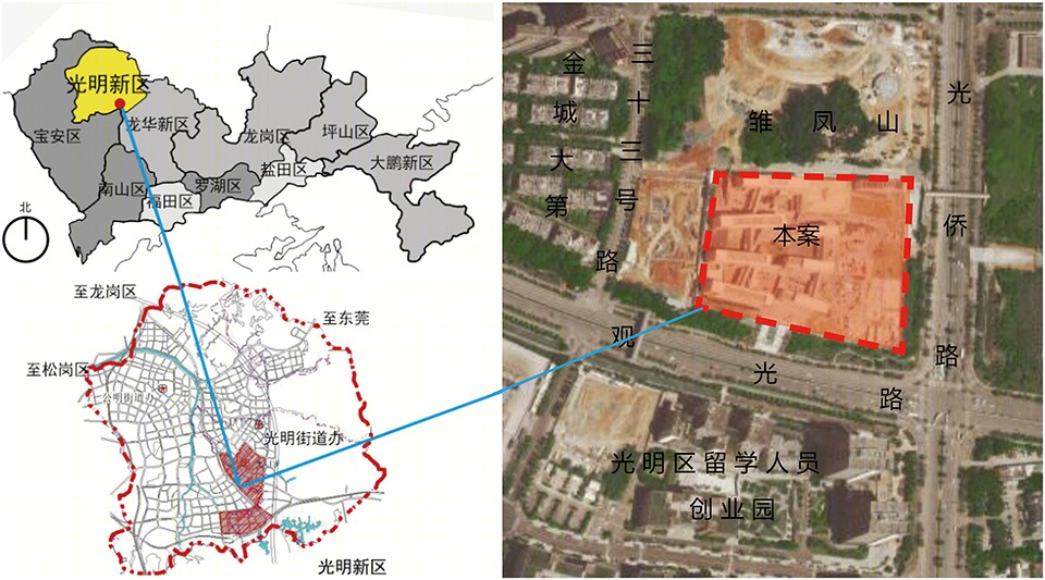 深圳光明新区凤凰学校 | 绿色生态校园，打造多元学习空间