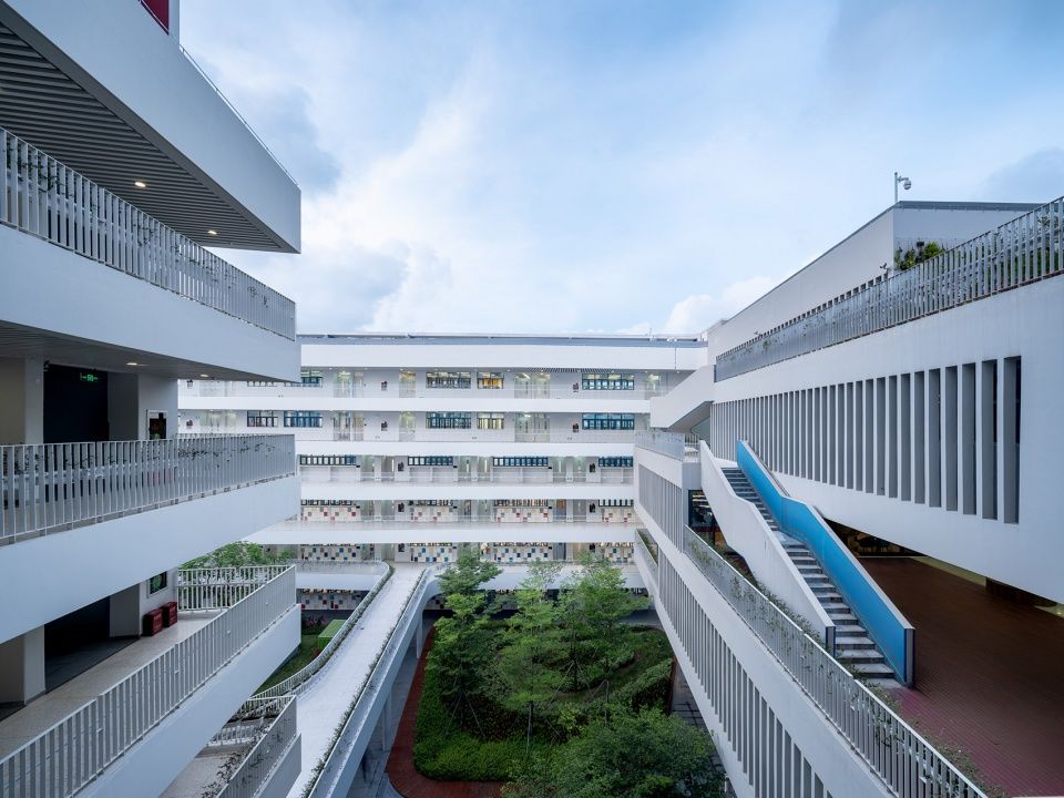 高容高密下的立体校园 | 深圳前海三小设计解读