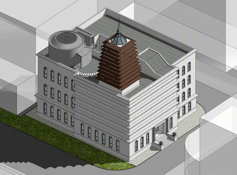 北京宋庄金刚宝座寺——融合多元文化的现代佛教建筑