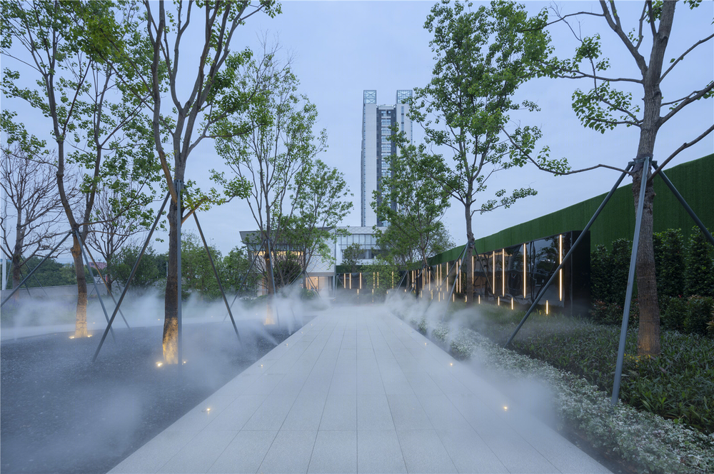 广东卓越华堂•卓著天城示范区的生态互联活力空间