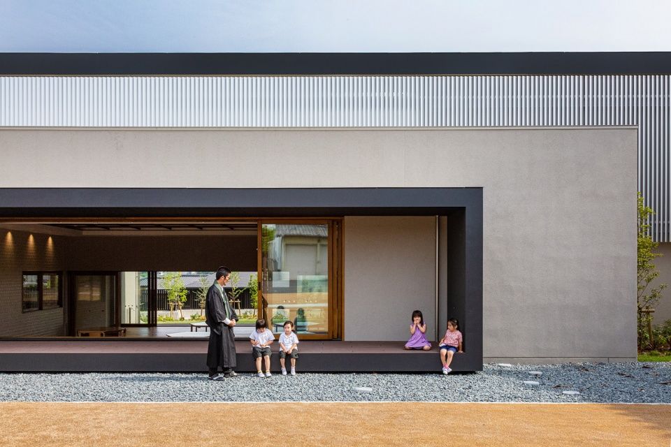融入寺庙文化的五感幼儿园设计