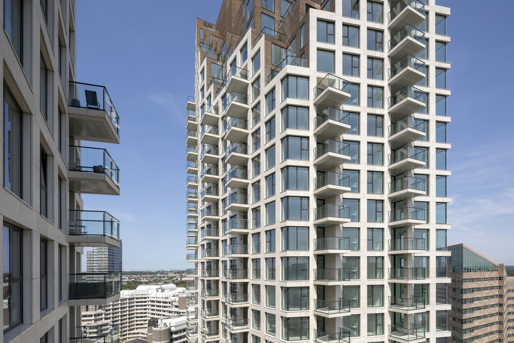 荷兰 MVRDV 设计完成 Grotius Towers，独特梯田式公寓楼成为城市新地标