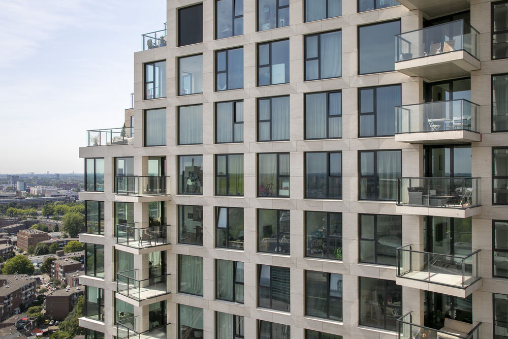 荷兰 MVRDV 设计完成 Grotius Towers，独特梯田式公寓楼成为城市新地标