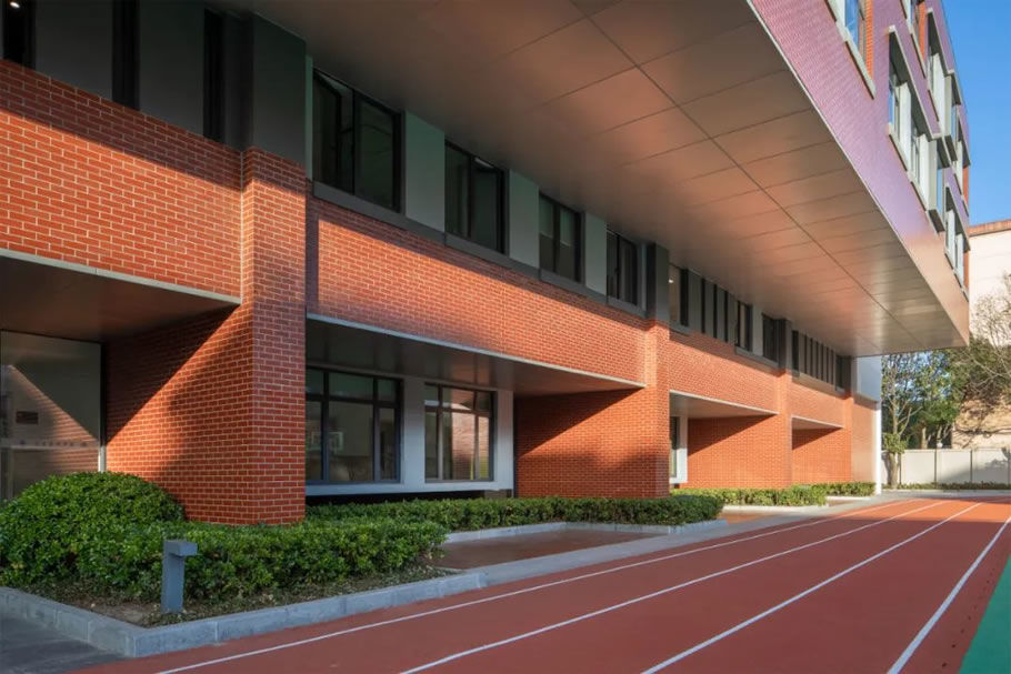 上海兰生复旦中学国和路校区 | 新旧共生的现代化校园设计