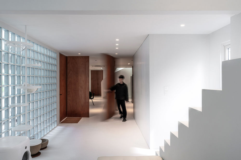 泰国别墅设计，House Between the Wall
