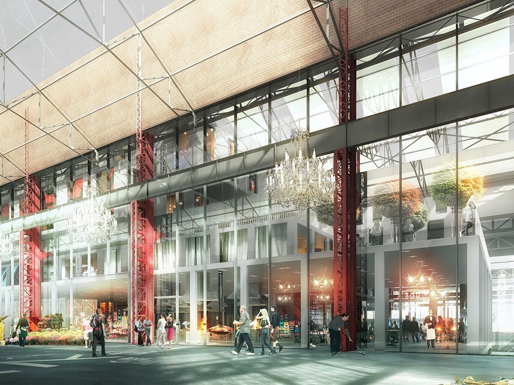 绿意盎然的城市山谷 | MVRDV 打造工业遗址上的酒店管理学院