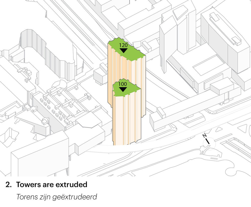 荷兰 MVRDV 设计完成 Grotius Towers，独特梯田式公寓楼成为城市新地标