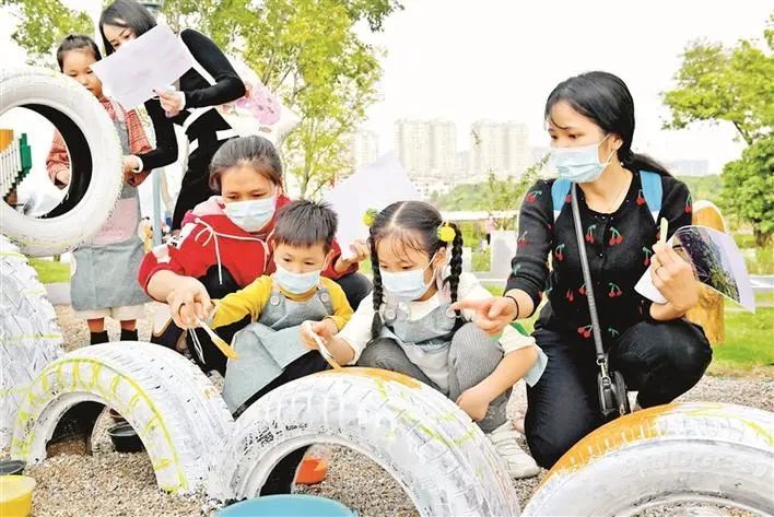 福永立新湖儿童乐园 | 纯天然去塑料化的儿童公园