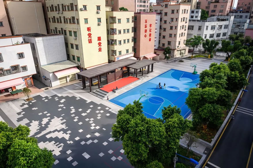 广州大朗党群文化广场 | 榕树下的活力社区