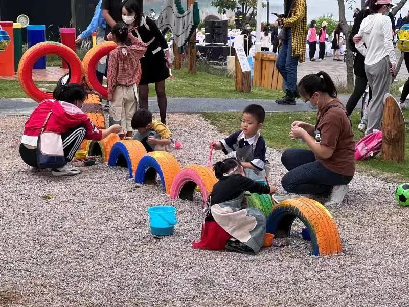 福永立新湖儿童乐园 | 纯天然去塑料化的儿童公园