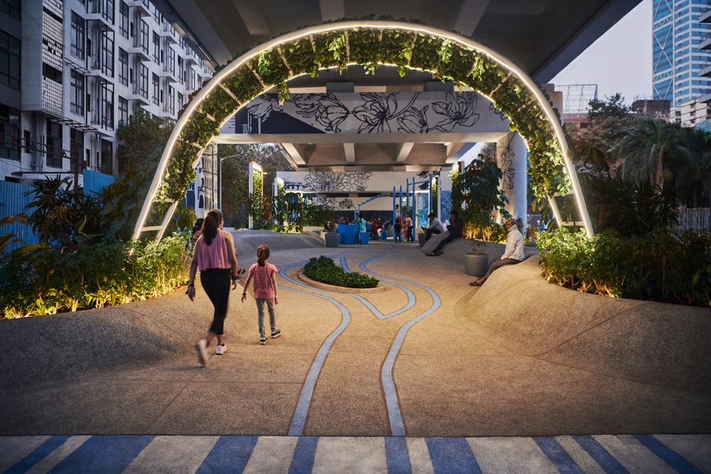 孟买 OneGreenMile 社区空间设计