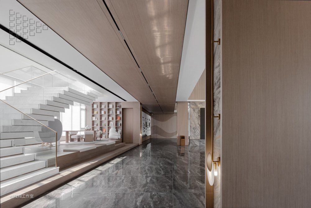现代简约售楼处实景拍摄案例｜鲲誉设计 KUNYU-DESIGN 作品
