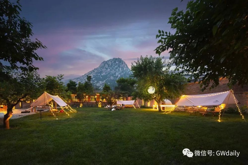 暖山小院 | 顺应自然的京郊帐篷露营地改造设计