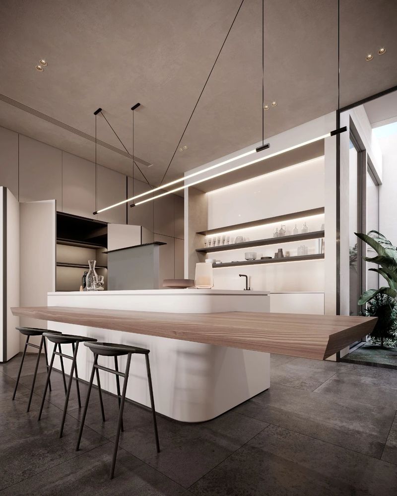极简奢华！LeQB Architects 打造 504㎡三层别墅设计