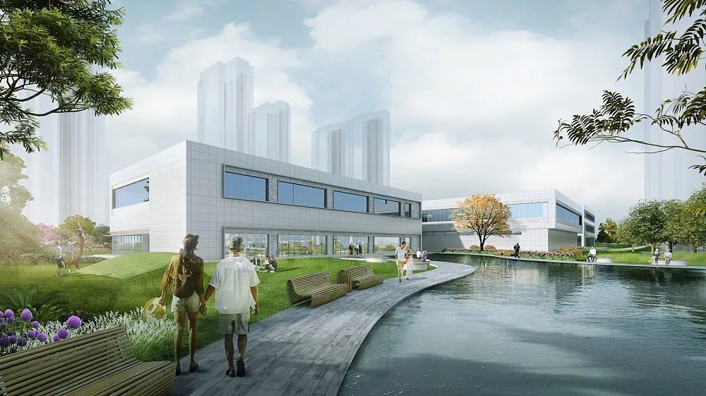 双鹤湖示范区——全生命周期建筑设计，实现售楼处功能转换