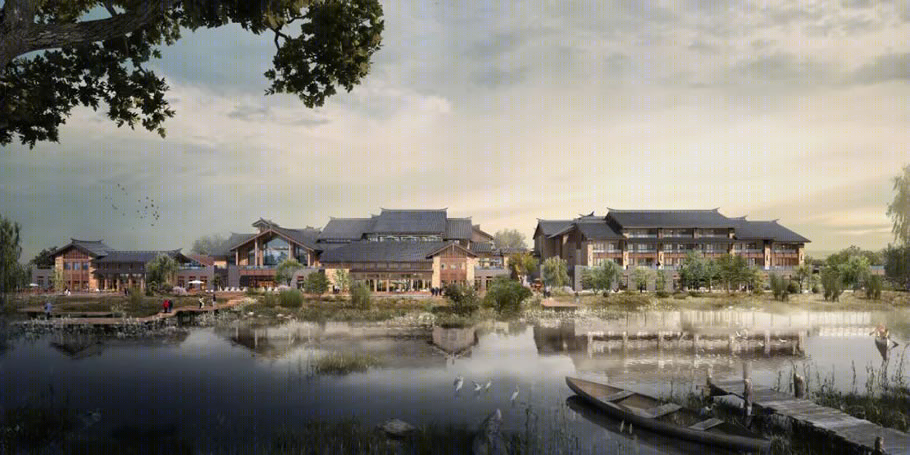丽江 Club Med 度假村 | 雪山下的建筑诗篇