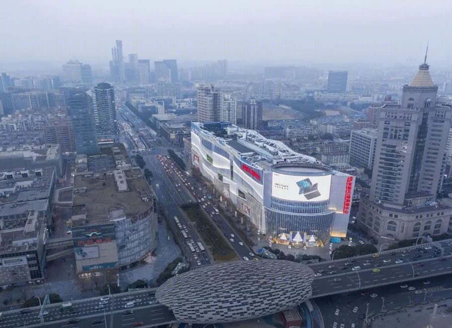 上海百联又一城外立面改造项目 | 绿色建筑新形象