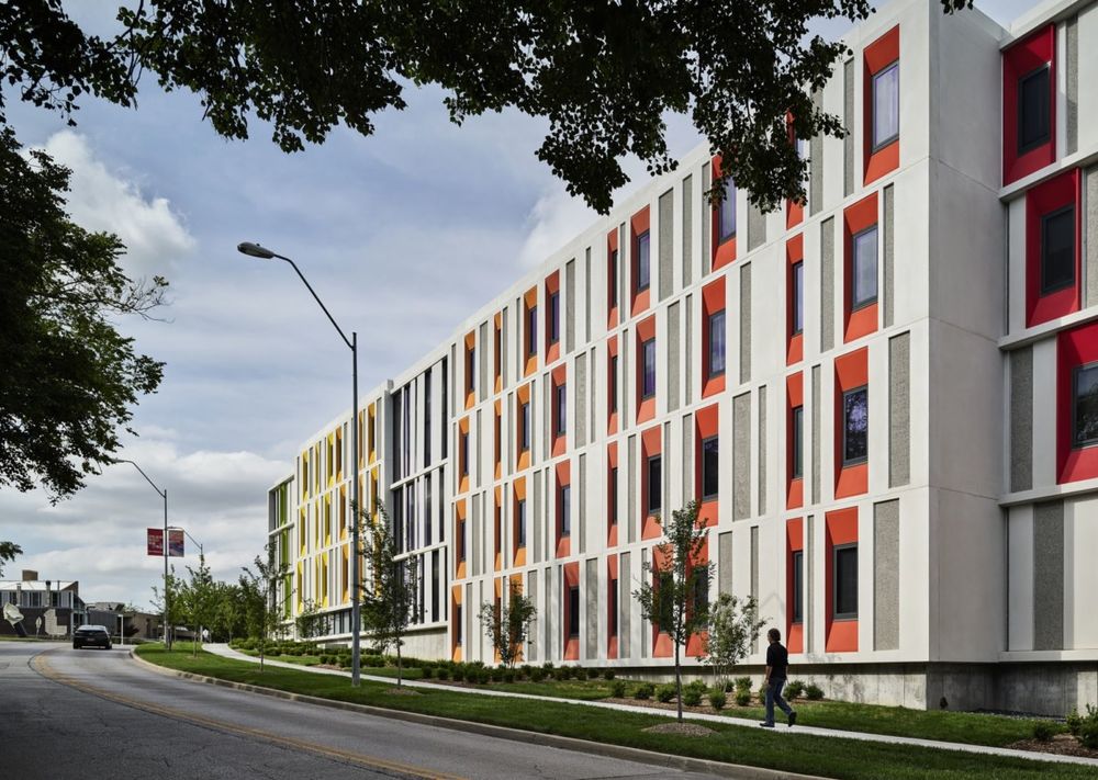Kansas City Art Institute 丨 Barbara A. Marshall Residence Hall 丨 Helix Architecture + Design