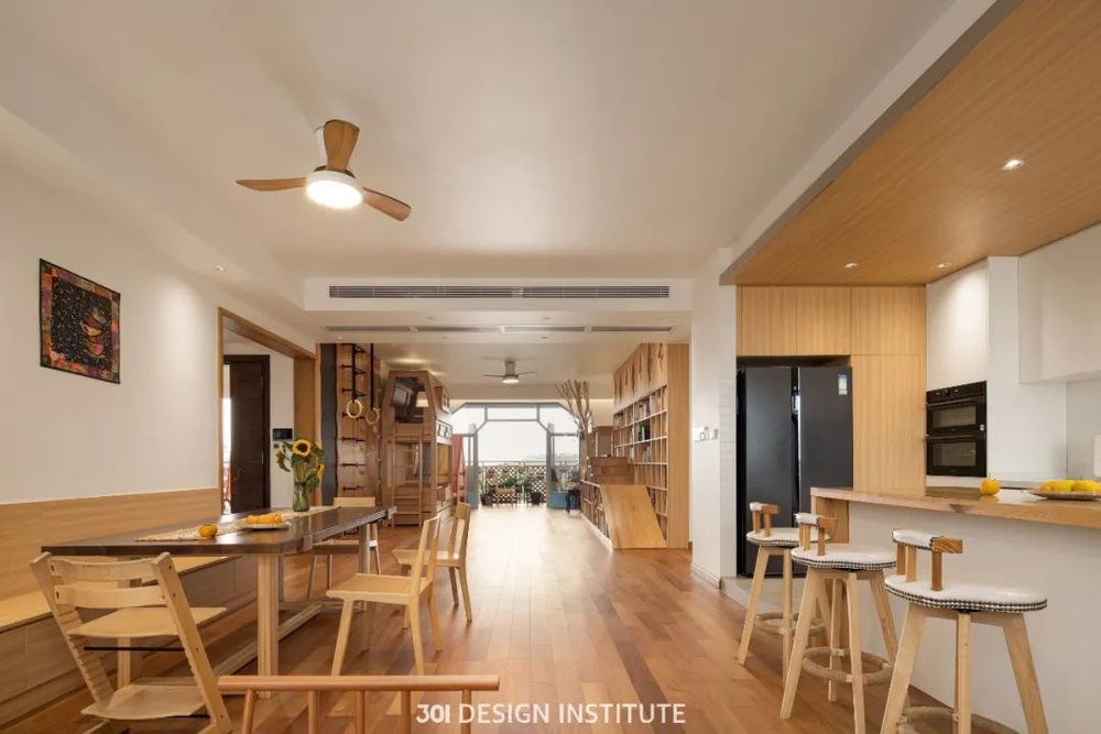 广州番禺区 250㎡原木空间，手作之家与儿童乐园的完美结合
