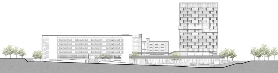 深圳南山麒麟中学改扩建工程 | 有机整体、空间拓展