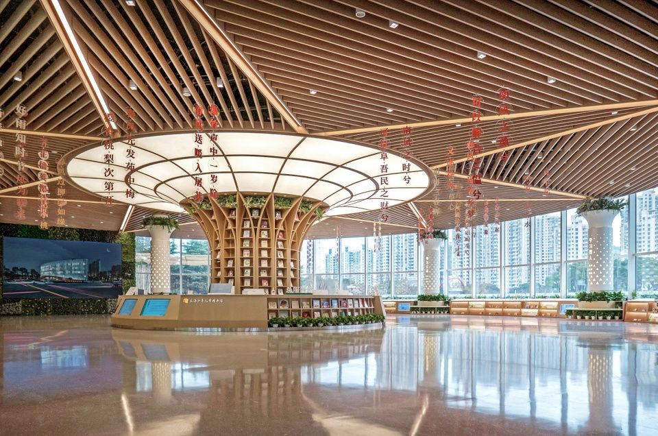 上海少年儿童图书馆新馆 | 五彩斑斓的阅读花园