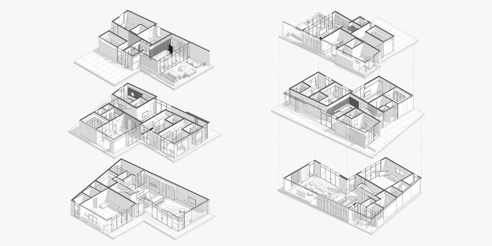 极简奢华！LeQB Architects 打造 504㎡三层别墅设计