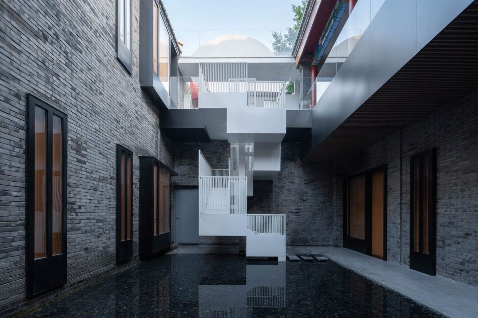 北京北锣鼓巷 91 号四合院 | 新旧对话的空间艺术