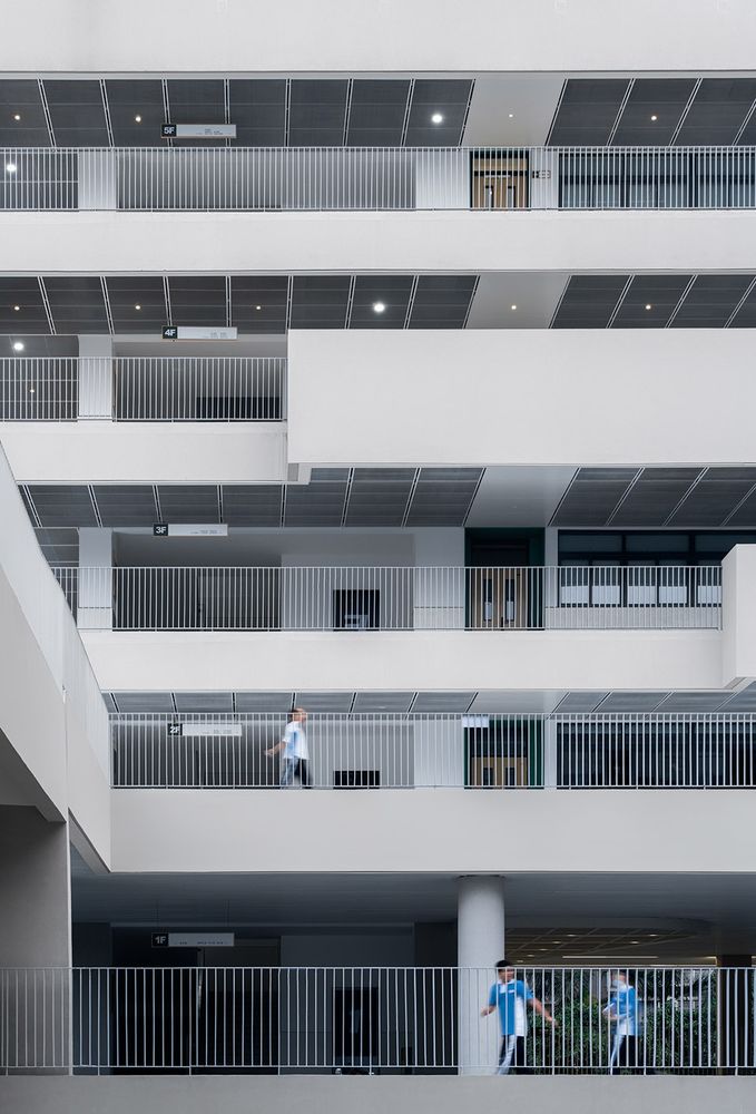 深圳南山麒麟中学改扩建工程 | 有机整体、空间拓展