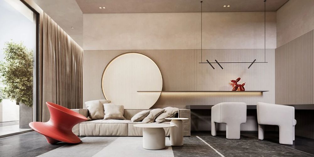 极简奢华！LeQB Architects 打造 504㎡三层别墅设计
