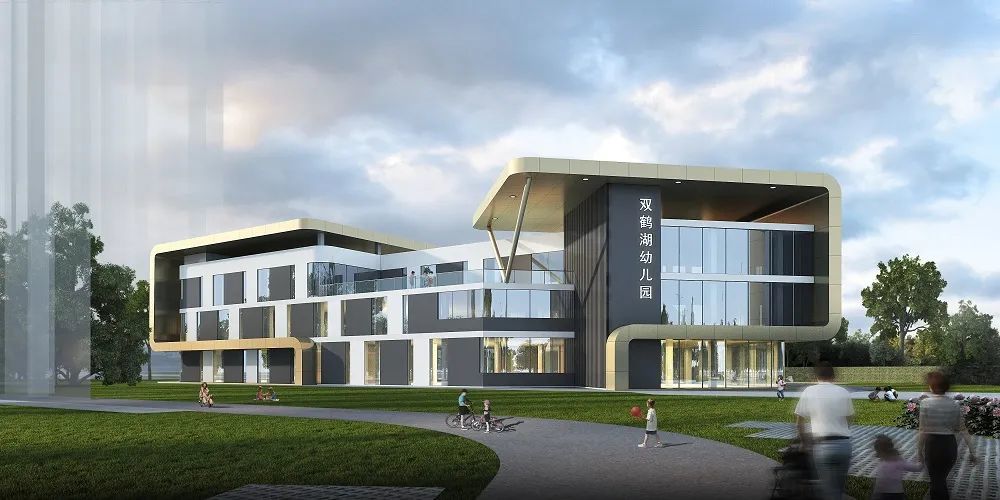 双鹤湖示范区——全生命周期建筑设计，实现售楼处功能转换